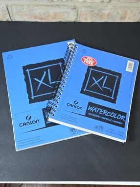 Canson Watercolor Painting Pads Spiral and Flip Top NEW